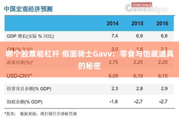 哪个股票能杠杆 假面骑士Gavv：零食与饱藏道具的秘密