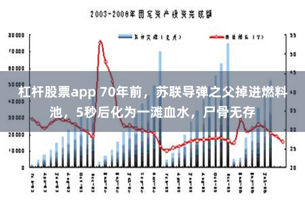 杠杆股票app 70年前，苏联导弹之父掉进燃料池，5秒后化为一滩血水，尸骨无存